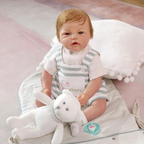 Clearance Sale real baby doll high quality lifelike reborn baby handmade newborn babies detailed paint by Genesis heat set paint