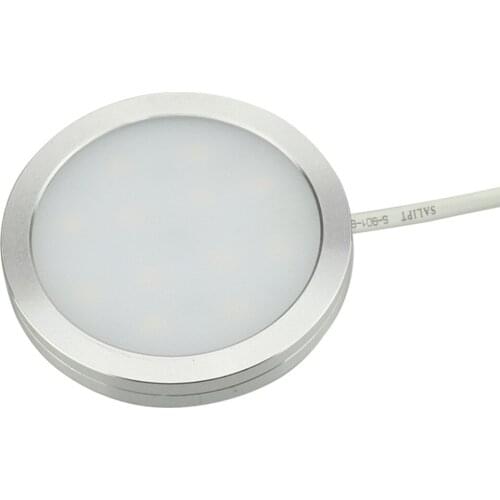 RV Yacht Cabinet Ceiling Light Panel Light DC 12V 2.5W Aluminum Downlight