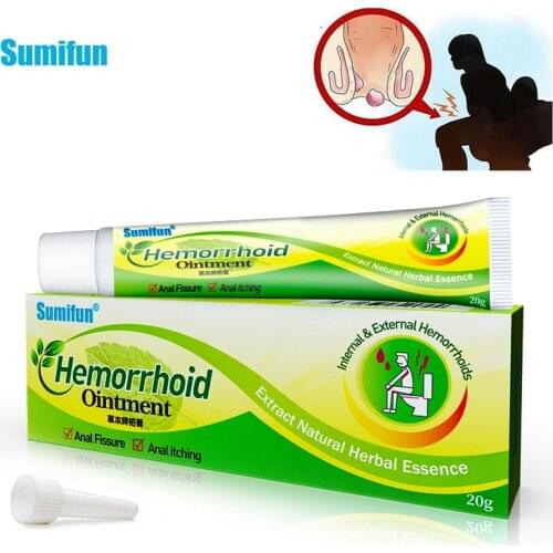 Sumifun New Hemorrhoids Ointment Plant Herbal Materials Powerful Hemorrhoids Cream Internal Hemorrhoids Piles External Anal