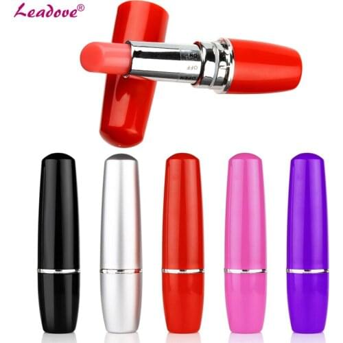 Lipstick Vibrator Mini Secret Jump Bullet Vibrator Egg Clitoris Stimulator G-spot Massage Sex Toys for Women Female Masturbator