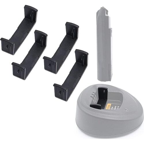 Wpln4137BR Charger Base Accessories Battery Locating Rail Compatible for Motorola Radio CP200 CP200D CP200XLS CP040 CP180 -4pc