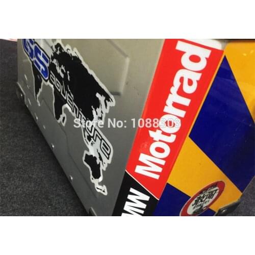 1 Pair Motorrad Car Styling Vinyl Tape Reflective Motorcycle Car Sticker Decals for R1200GS ADV F800GS