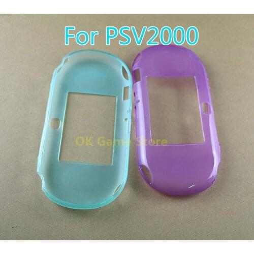1pc/lot TPU Soft Protective Cover Shell case for psv2000 Psvita PS Vita PSV 2000 Console Full Body Protector Soft Skin Case