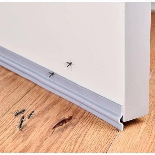 2M Window Sealing Strip Acoustic Foam Sliding Door Windows Windproof Soundproof Nylon Cloth PU Foam Seal Door Gap Sound Strip