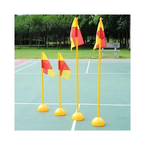 2PCS Football corner flag football training equipment Only banner