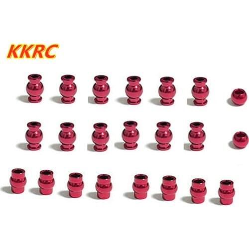 22pcs Aluminum Alloy Full Car Ball Head For Arrma 1:10 4X4 Granite Mega