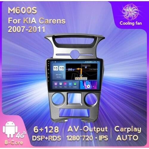 MEKEDE 4G LTE Android 11 Car Radio Multimedia Video Player for KIA Carens 2007-2011 GPS Navigation Support AUTO Carplay 2 DIN