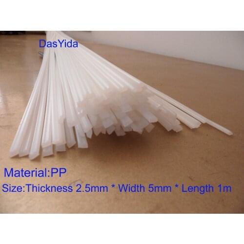 Free shipping 40 PCS white PP Plastic welding rods/PP welder rods for plastic welder gun/hot air gun/welding tool 1pc=1meter