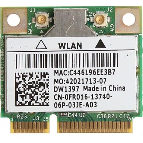 Card for Dell DW1397 Broadcom 4312 KW770 Wireless Card WLAN WIFi FR016
