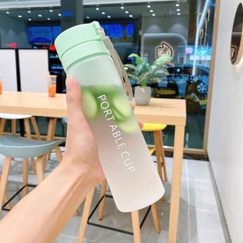 800ml Water Bottle Fruit Lemon Juice Drinking Bottle Sports Large Capacity Bottle For Outdoor Travel Portable Leakproof