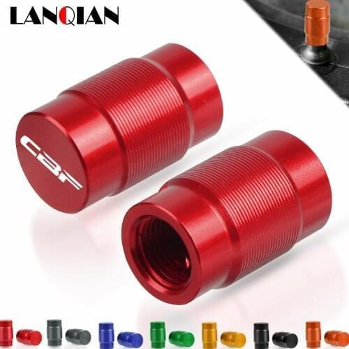 Motorcycle Aluminum Wheel Tire Valve Stem Caps Airtight Covers For Honda CBF 125 150 190 X R 500 600 1000 SA 2006-2020 Parts