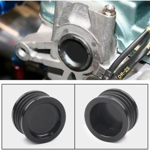 For Honda Acura Jdm Vip D B H F Series Camshaft Seal Cap Plug Billet Aluminum Black