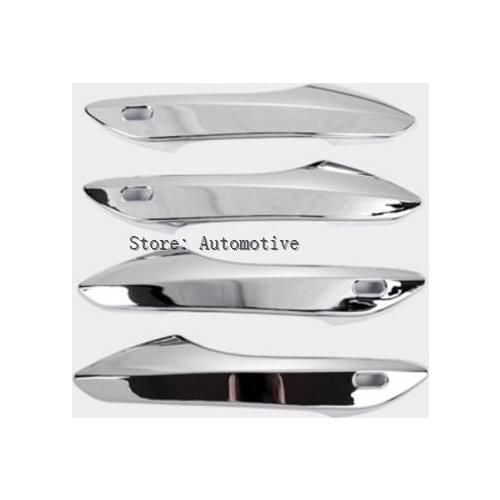 For Lexus RX200t RX350 RX450h RX200 NX200t NX300 NX300h 2016 2017 Car Styling Accessories Chrome Door Handle Trim Stickers 4pcs
