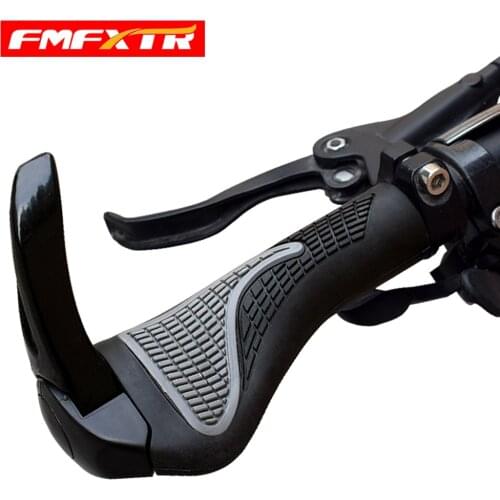FMFXTR Bicycle handlebar cover with ox and horns, vice gecko, non-slip mountain handlebar cover, rubber meatball shock absorptio
