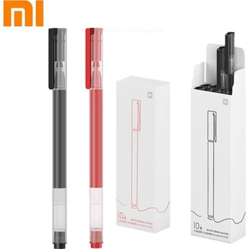 Xiaomi Gel Pen 0.5MM Super Durable Writing Sign Pen For Student Artist Smooth Import MIKUNI Ink 1600 Meters Draw Line Distance