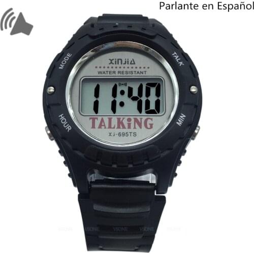 Spanish Talking Watch Digital Electronic Sports Wrist Watches