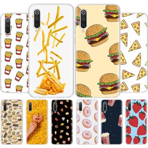 Interesting French fries art cute Phone Case For Xiaomi MI 8 9 10 5X 6X A1 A2 A3 CC9E 9T NOTE10 Pro Lite Cover Coque soft Silico