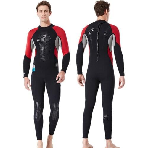 Full body Men 3mm Neoprene Wetsuit Surfing Swimming Diving Suit Triathlon Wet Suit for Cold Water Scuba Snorkeling Spearfishing