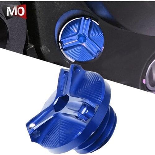 New For Suzuki GSXR GSX-R 600 750 1000 1000 R/X gsx-r1000 2003-2020 Aluminum Motorcycle Engine Oil Filter Cup Plug Cover Screw
