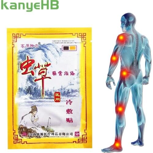 8pcs/bag Herbal Plaster Rheumatism Pain Relief Patch Muscle Strain Pain Back Orthopedic Plaster Joint Ache Plaster Medical Patch