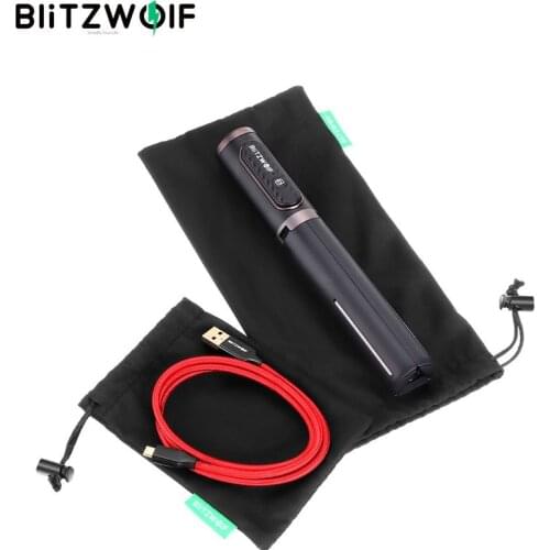 BlitzWolf BW-ST1 Portable Cable Organizer Headphone Storage Organizer Bag for Cable Headphone Bank Selfie Sticks Storage Bag