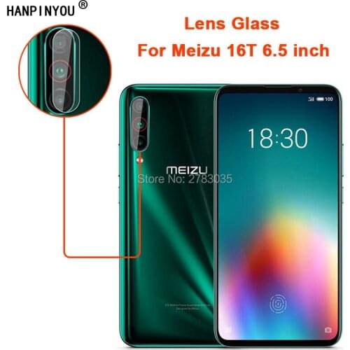 For Meizu 16T 16 T 6.5" Clear Ultra Slim Back Camera Lens Protector Rear Camera Len Cover Soft Tempered Glass Protection Film