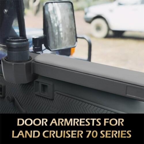 2Pcs Magnet Door Armrest Cup Holder for Toyota Land Cruiser 70 Series LC70 LC75 LC76 LC78 LC79 Car Organizer