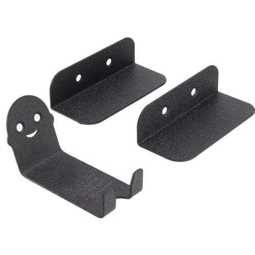 3 Pcs Wall Mounted Bicycle Stands Steel Support Bike Cycling Pedal Tire Storage Hanger Rack NJ88