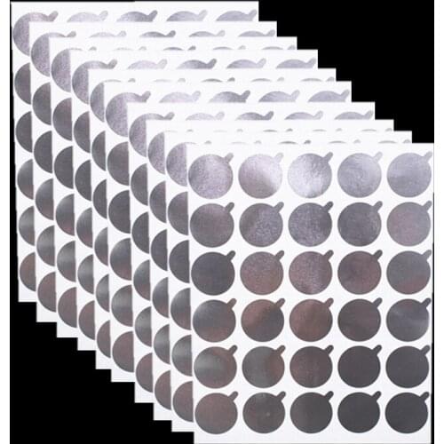 300 pcs Disposable Eyelash Glue Holder foil Pallet Glue Paper Patches Sticker For Eyelash Extension glue paper pad Eye Sticker