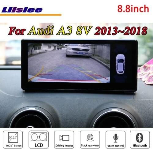 Liislee Car Multimedia For Audi A3 MBQ 8V 2013~2018 Original car system Radio Wifi Stereo GPS NAVI Map Navigation No DVD Player