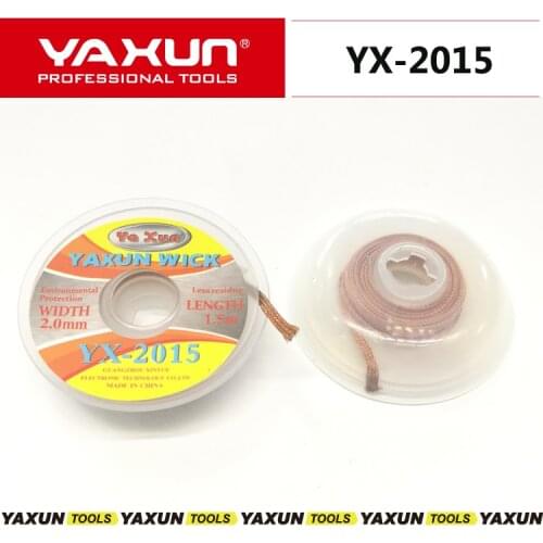 FREE SHIPPING The Best BGA Desoldering Wick CP-2015 2.0mm x 1.5m solder wick / Soldering Accessory 10pcs /lot YAXUN original