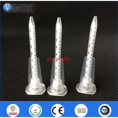 Free Shipping Resin Static Mixer MA3.0-17S Mixing Nozzles For Duo Pack Epoxies With White Color