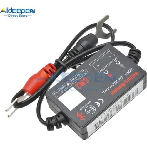 Bluetooth 4.0 12V Battery Tester Battery Monitor Car Battery Analyzer Charging Cranking Test Voltage Test For Android IOS Phone