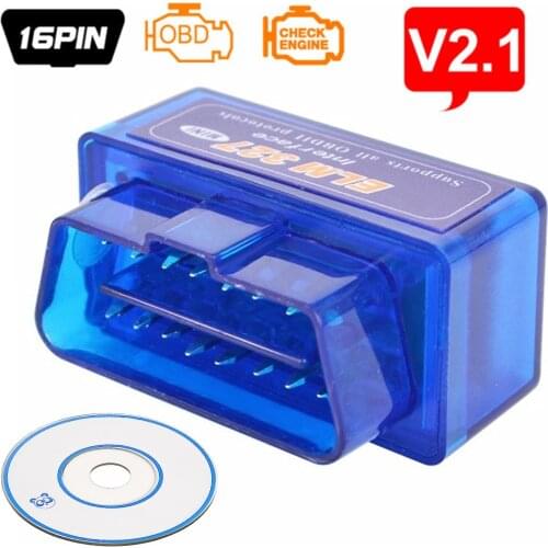 Bluetooth ELM327 Latest Version V2.1 New Auto OBD Scanner Code Reader Tool Car Diagnostic Tool Super MINI ELM 327 For Android