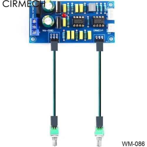 CIRMECH Dual power version fever hifi subwoofer low pass filter front tone board frequency volume adjustable