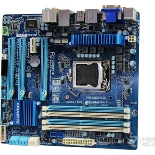 For Gigabyte GA-Z77MX-D3H Original Used Desktop Motherboard Z77MX-D3H Z77 Socket LGA 1155 DDR3 On Sale