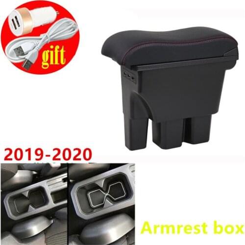 For Suzuki Jimny Armrest Jimny 2020 2019 2018 2017 JB74 Retrofit parts Car Armrest box Storage box car Interior accessories 3USB