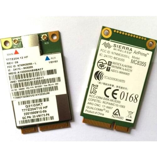 MC8355 GOBI3000 Mini PCI-e wifi express WWAN Card for thinkpad L520 W520 X220 X230 T520 X121e T420s T430 L420 JINYUSHI stock
