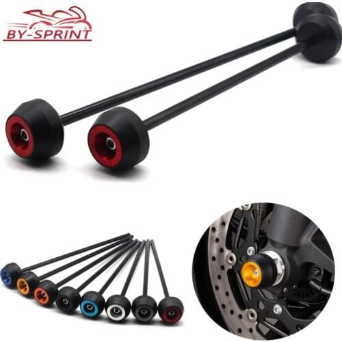 Motorcycle CNC Front Axle Fork Wheel Falling Protector Crash Sliders Cap For HONDA CB650F CBR650F CB CBR 650F CBR650 CB650 F