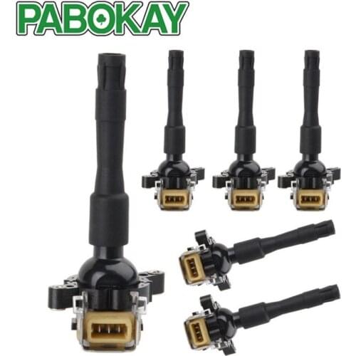 Pack of 6 Ignition coil for BMW E36 E46 E31 E38 E39 E53 UF354 E721 E720 UF300 12131703825 12131748017 12131748018 5C1696