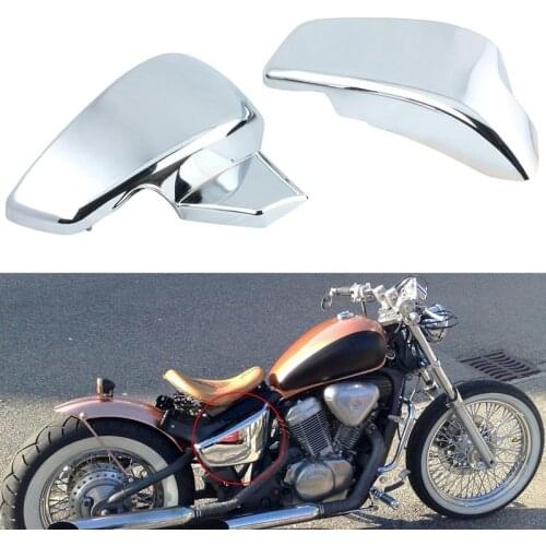Motorcycle Side Battery Fairing Cover For Honda VLX 600 1999-2008, VT 600 C CD Shadow VLX Deluxe STEED400 1999-2007