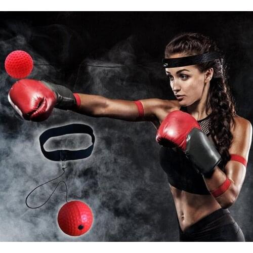 Pu Ball Head Wear Speed Ball Boxing Ball Reaction Ball Fight Training Reaction Ability Coordination Vent Fist Speed