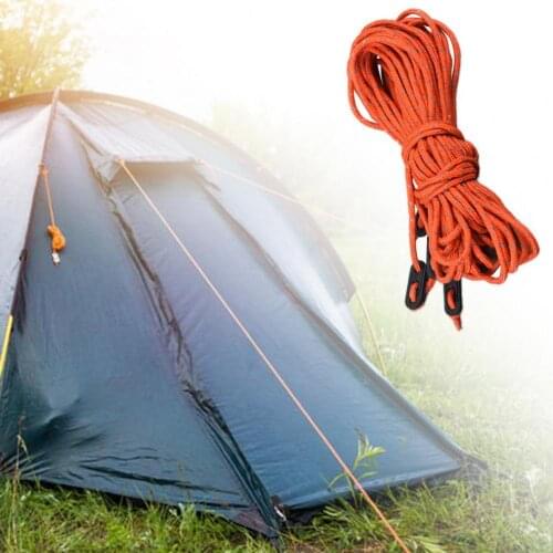 Reflective rope for outdoor camping tent, adjustable tear resistance 8m tent rope,canopy rope set,windproof rope outdoor camping