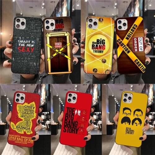 The Big Bang Theory TV Phone Case for iphone 12 pro max mini 11 pro XS MAX 8 7 6 6S Plus X 5S SE 2020 XR case