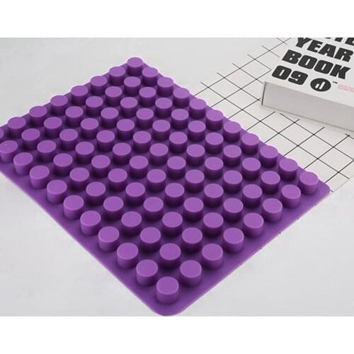 88 Hole Convenient Ice Cube Trays Easy To Use Ice Cream Mold Multifucntional Silicone Creative Round Shape Ice Tray for Kitchen