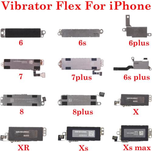 1pcs Tested Well Vibrator Vibration Flex cable For iPhone 6 6s 7 PLUS 4.7"&5.5" Motor Replacement Mobile Phone Part