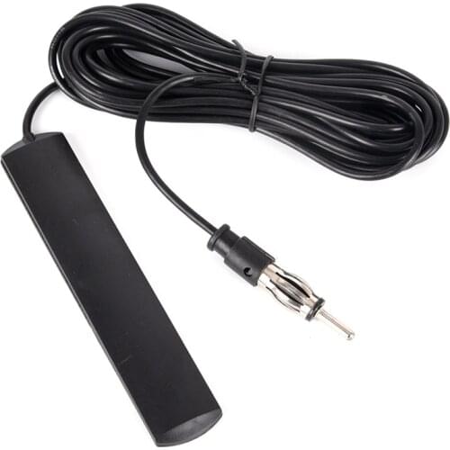 Waterproof Car Aerial Antenna FM Radio Amplified Slim Hidden Mount On Car Roof Line length:5m