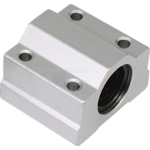 DuoWeiSi 3D Printer Parts SC12UU SCS12UU Linear bearing LM12UU slider box type optical axis guide bearing housing SC12