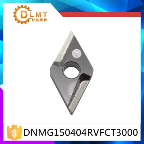10PCS DNMG150404 RVF CT3000 Internal Turning Tools Cermet Grade Carbide insert Lathe cutter turning insert