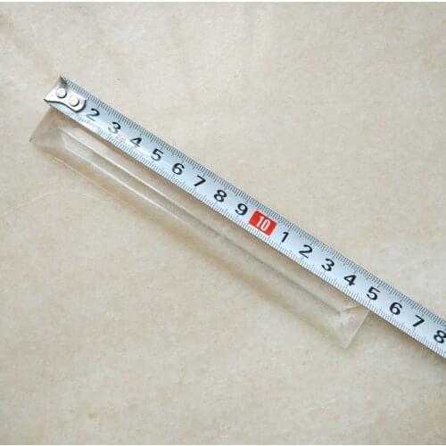 10pcs/lot 22*150MM machine grinding clear triangle crystal bar prism chandelier crystal single holes Home Curtain Accessories